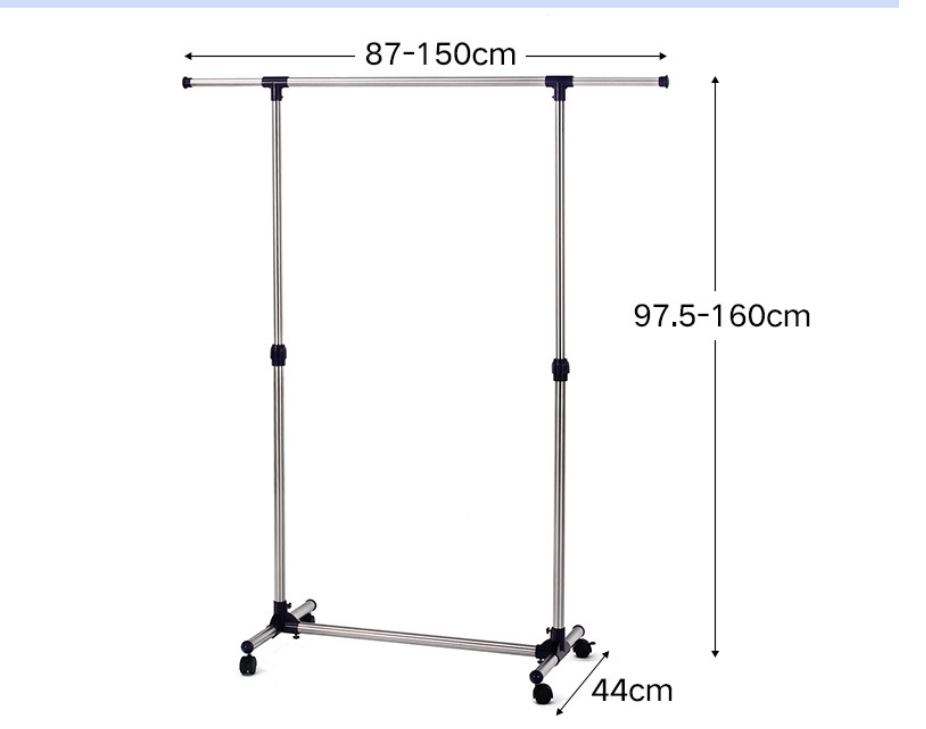 Tendedero De Ropa Alargable Ajustable Acero Inoxidable