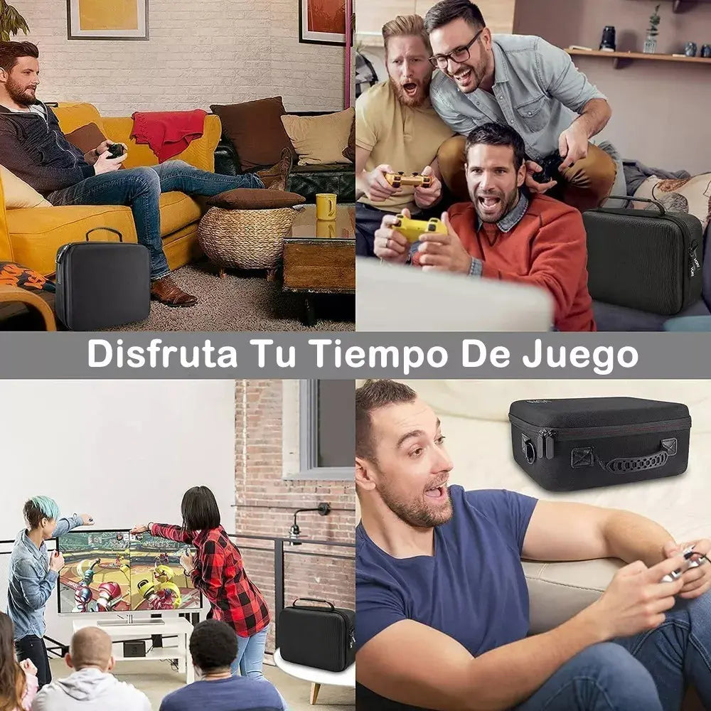 Estuche Bolso Para Nintendo Switch Alta Resistencia Negro
