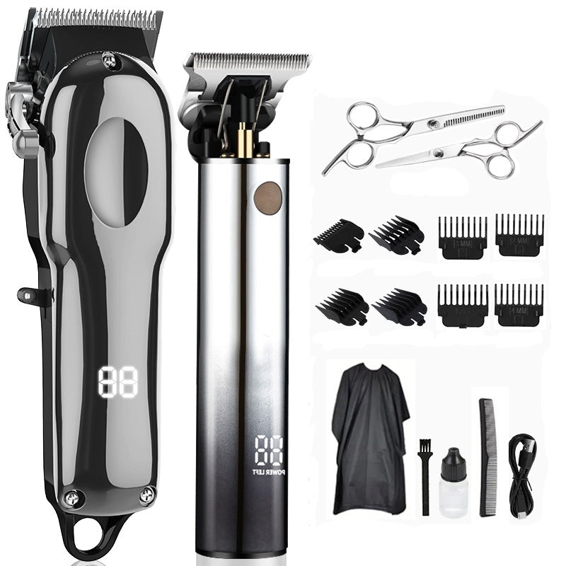 Kit 2 Maquinas Afeitadora Pelo Y Barba Recargable Profesiona