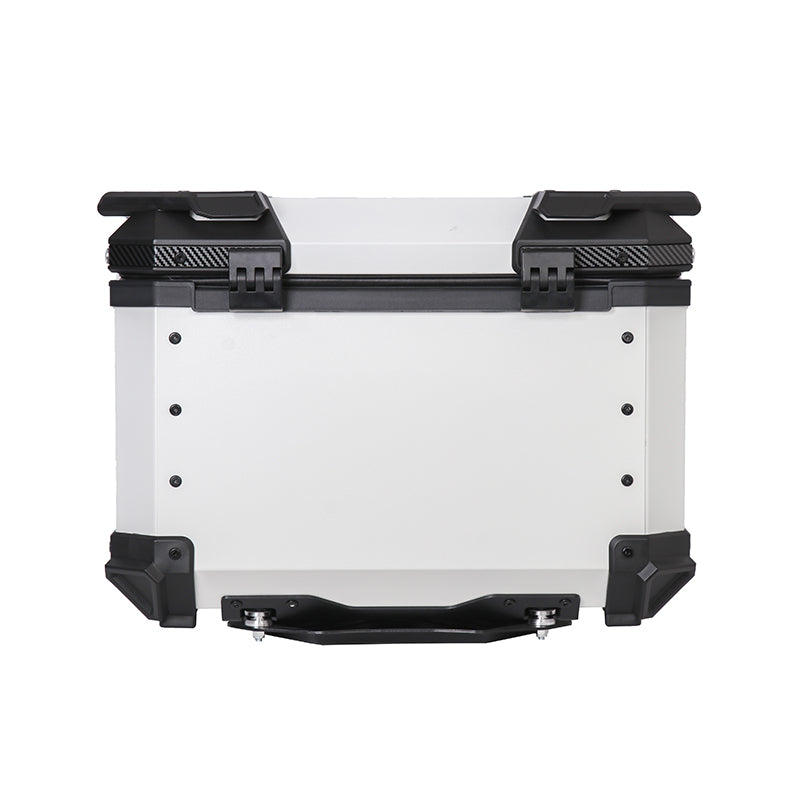 Maleta De Motos MJW Aleacion De Aluminio 55L + Respaldo