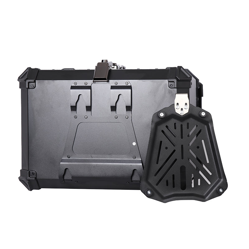 Maleta De Motos MJW Aleacion De Aluminio 65L + Respaldo