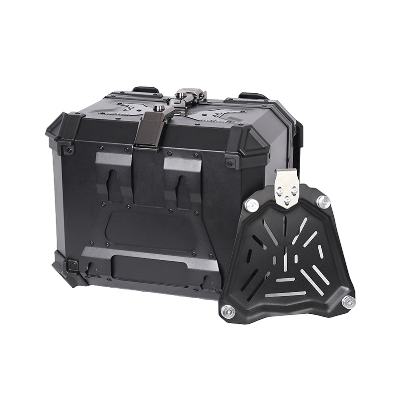 Maleta De Motos MJW Aleacion De Aluminio 45L + Respaldo