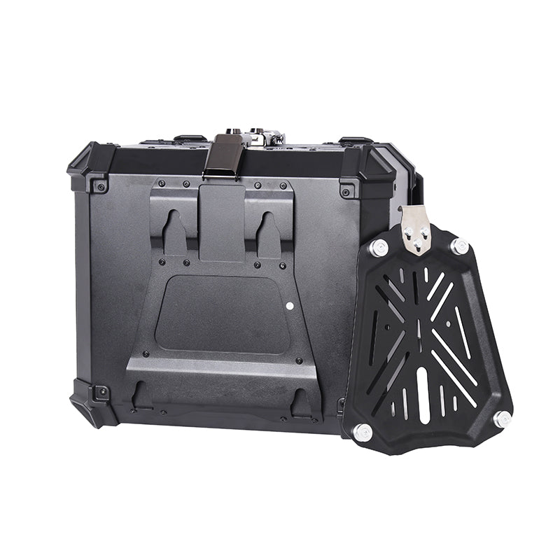 Maleta De Motos MJW Aleacion De Aluminio 55L + Respaldo