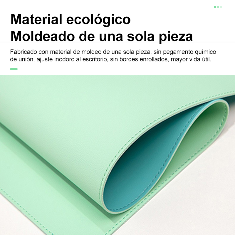 Mousepad Alfombrilla Escritorio Impermeable Ecocuero 80x40