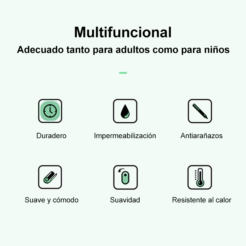 Mousepad Alfombrilla Escritorio Impermeable Ecocuero 80x40