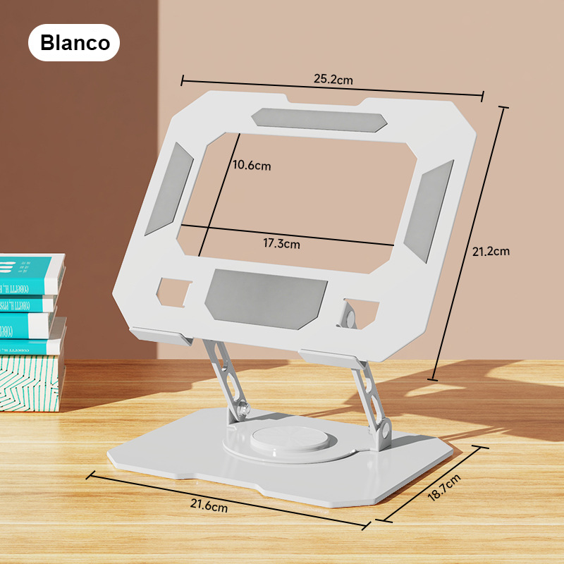 Soporte Base Notebook Mac Plegable Des10-17 Pulgadas Giro360