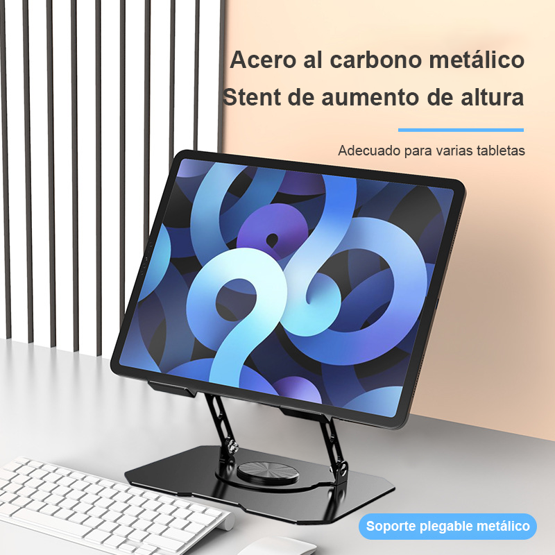 Soporte Base Notebook Mac Plegable Des10-17 Pulgadas Giro360