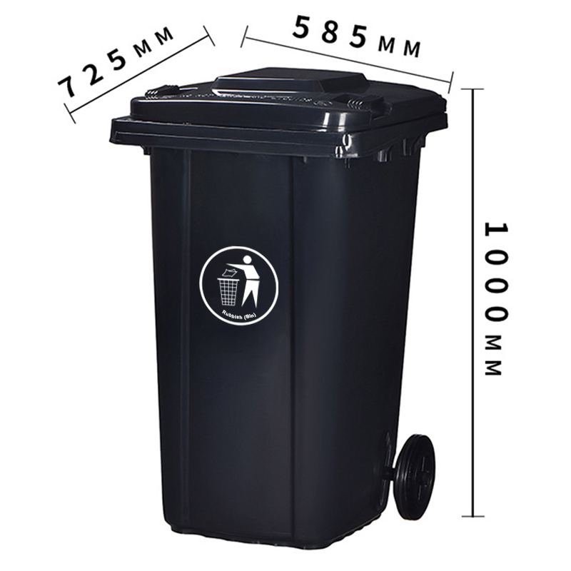 Contenedores  para basura 240 litros