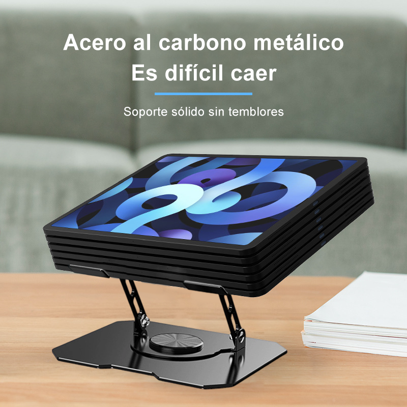 Soporte Base Notebook Mac Plegable Des10-17 Pulgadas Giro360