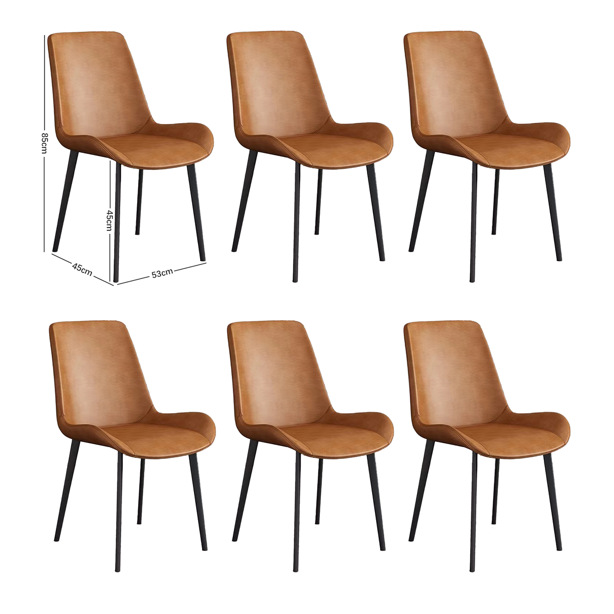 Pack 6 Sillas comedor