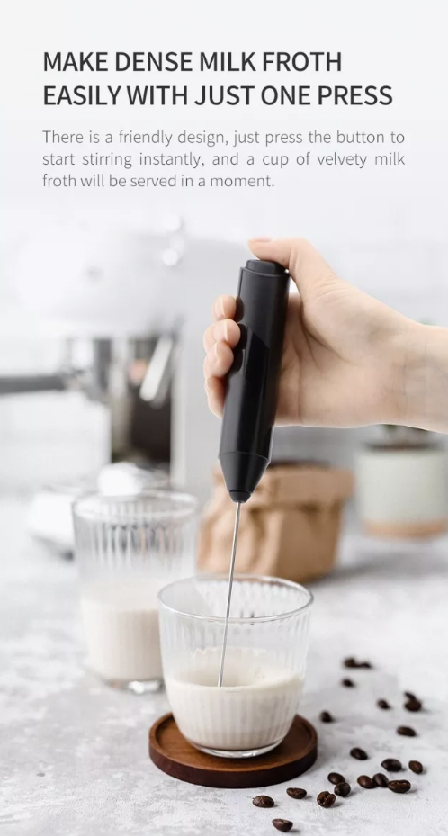 Espumadero Batidor Revolvedor Café Espuma Leche Huevos Pila