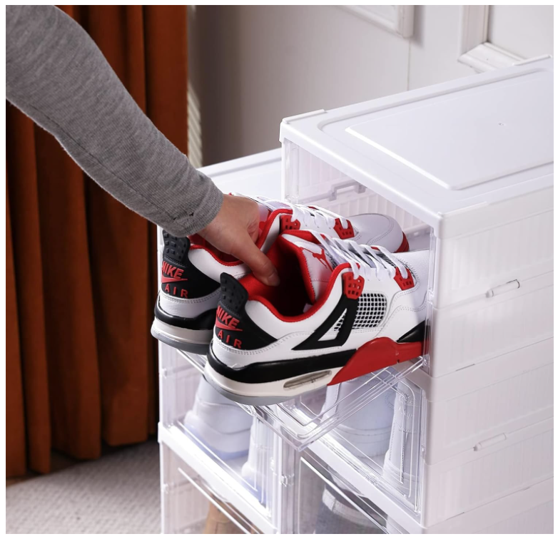 Zapatera Plegable 6 Niveles Una Pieza Firme Sin Instalación