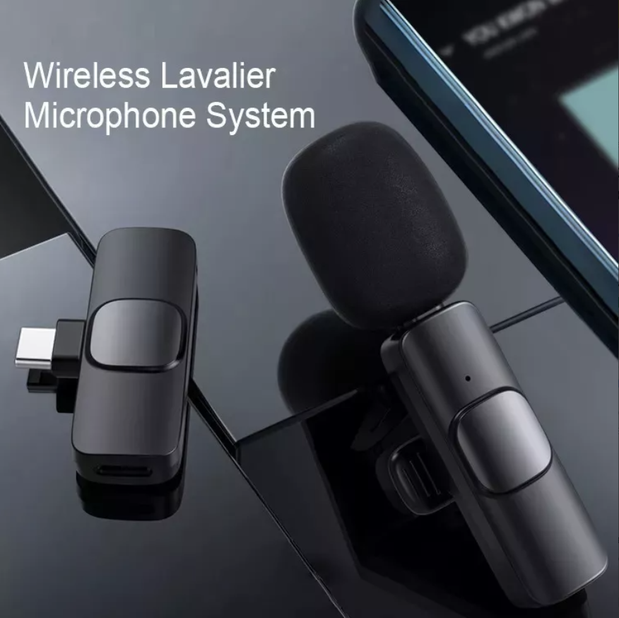 2 Micrófonos Inalámbrico Usb-c Pc Celular