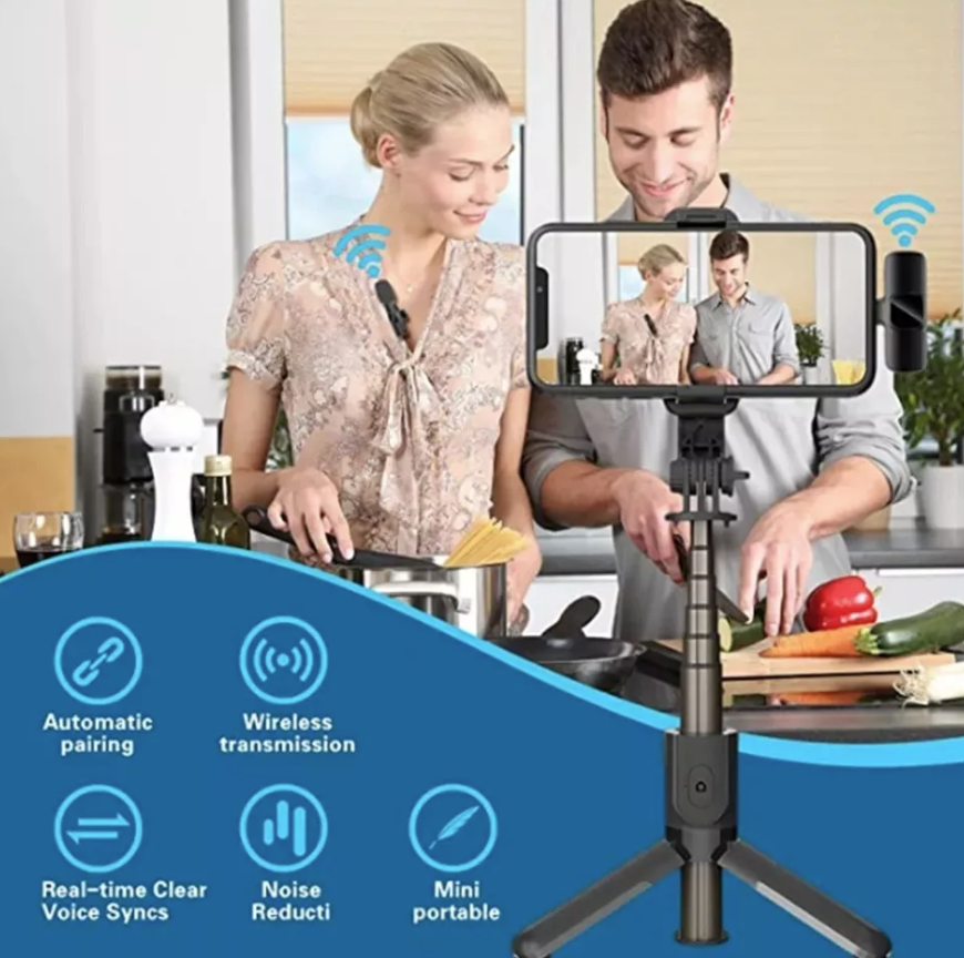 2 Micrófonos Inalámbrico Usb-c Pc Celular