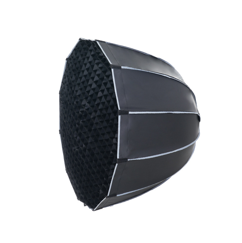 Softbox Parabólicotriopo 65/90cm Con Grilla Fotografía Video