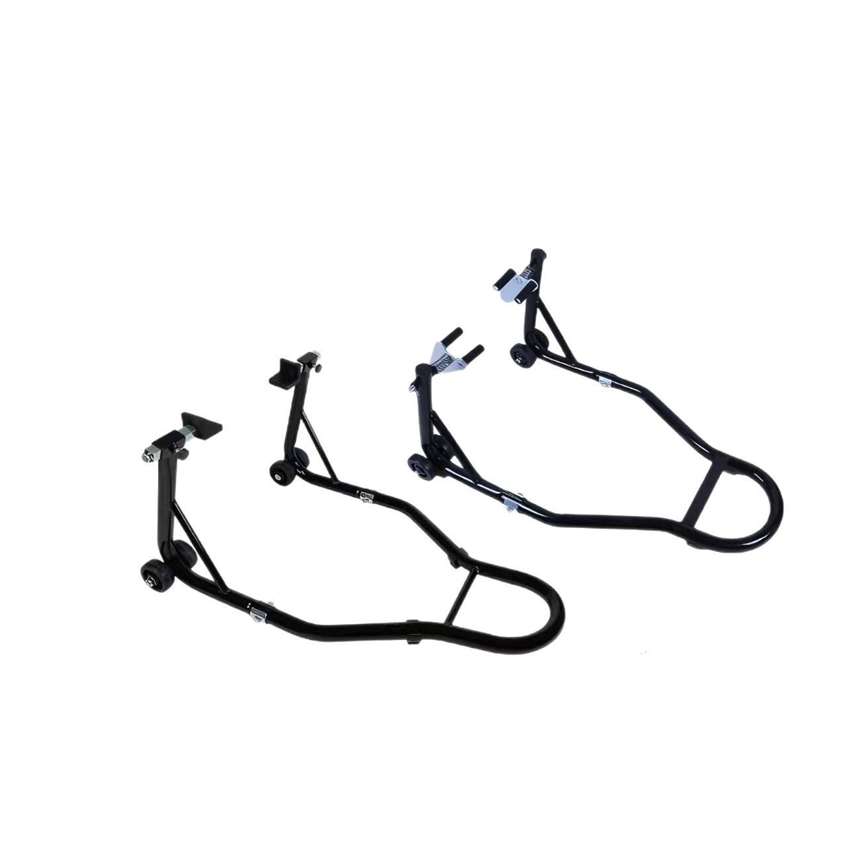Caballete Elevador Para Moto Trasero Y Delantero 450kg Negro