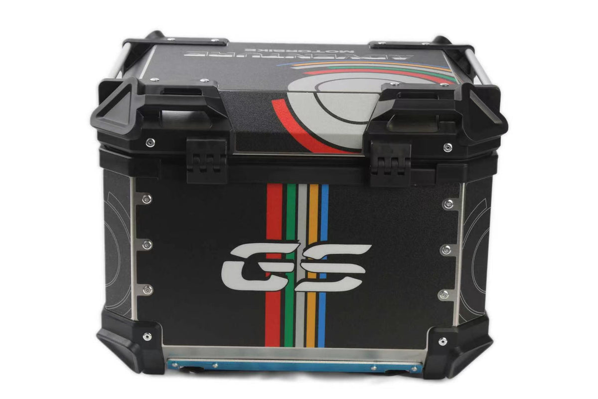 Maletas De Moto Aleacion De Aluminio 55 L Universal Silver