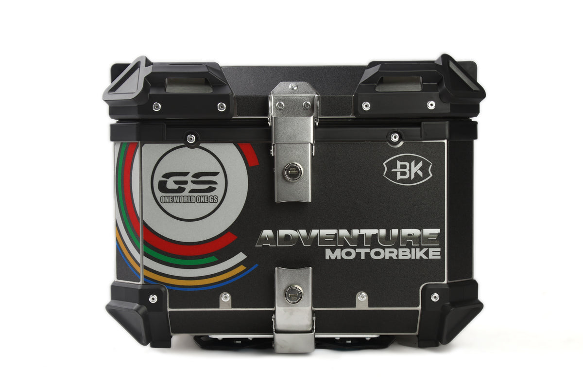 Maletas De Moto Aleacion De Aluminio 55 L Universal Silver