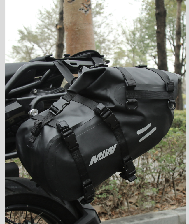 Bolso lateral para moto MJW 28 litros impermeable