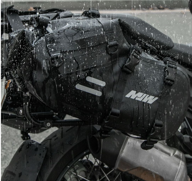 Bolso lateral para moto MJW 28 litros impermeable