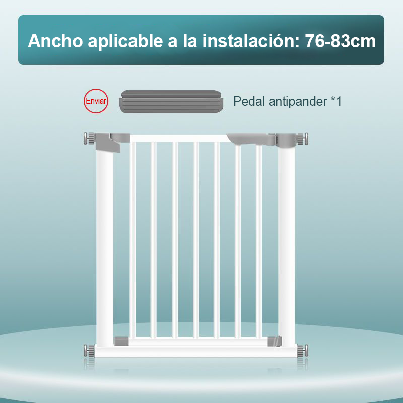 Reja Seguridad Escalera Puerta Bebe Mascota 76-83cm