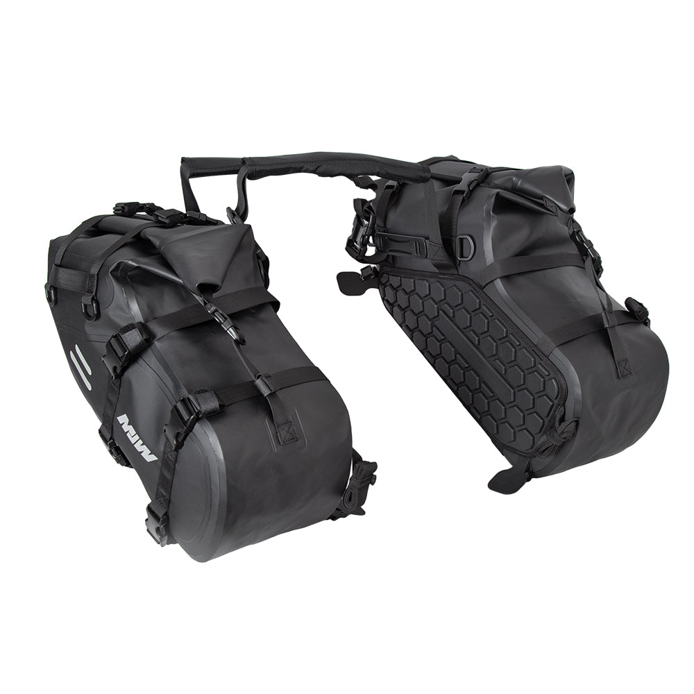 Bolso lateral para moto MJW 28 litros impermeable