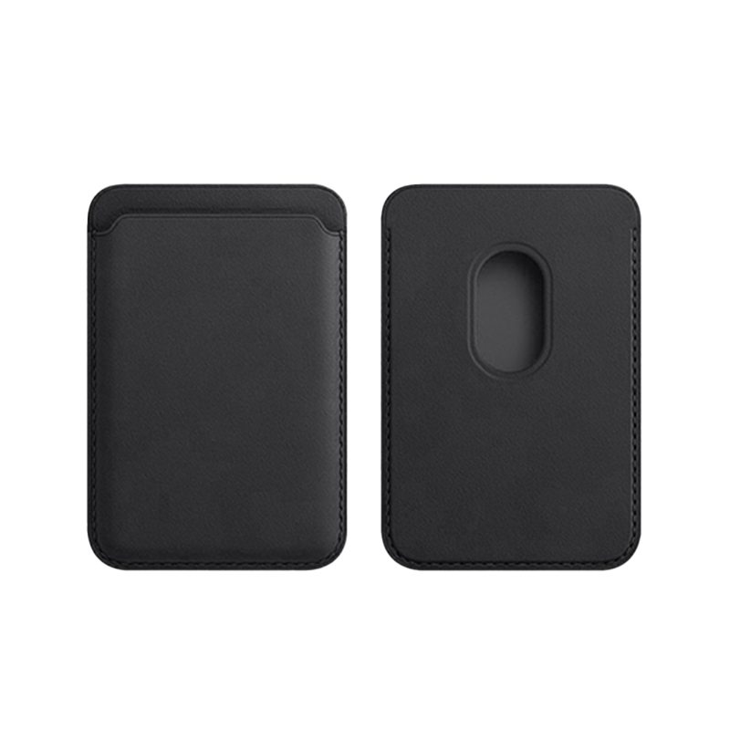 Tarjetero Magnético De Cuero Para iPhone Compatible Magsafe