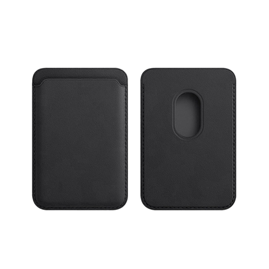 Tarjetero Magnético De Cuero Para iPhone Compatible Magsafe