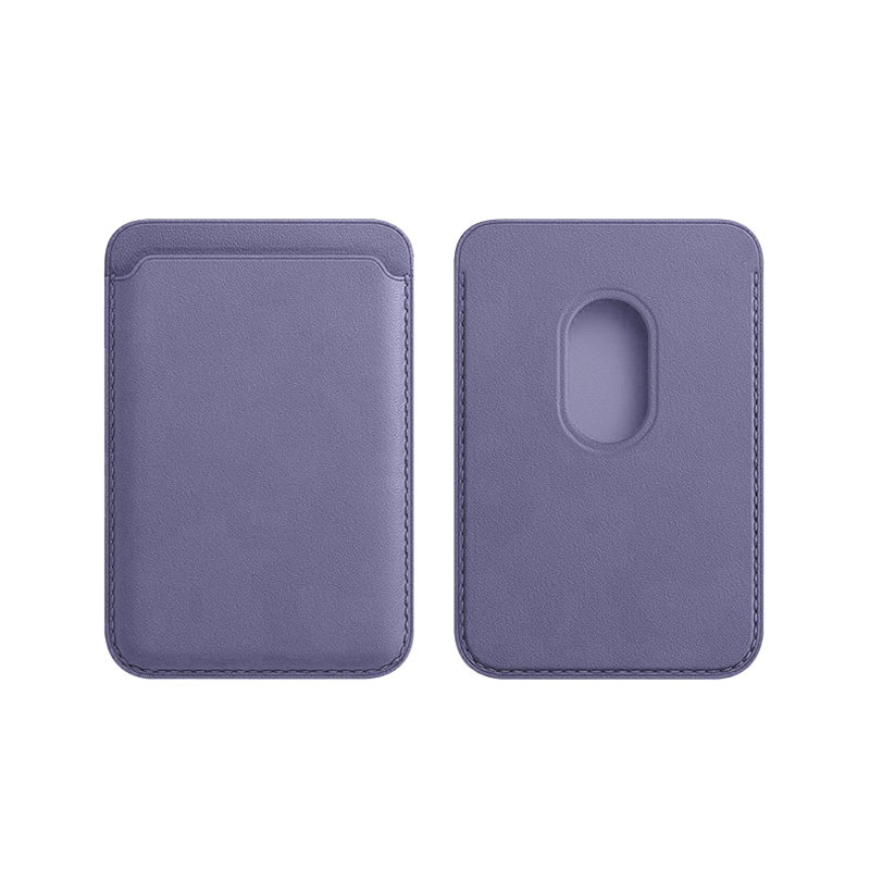 Tarjetero Magnético De Cuero Para iPhone Compatible Magsafe