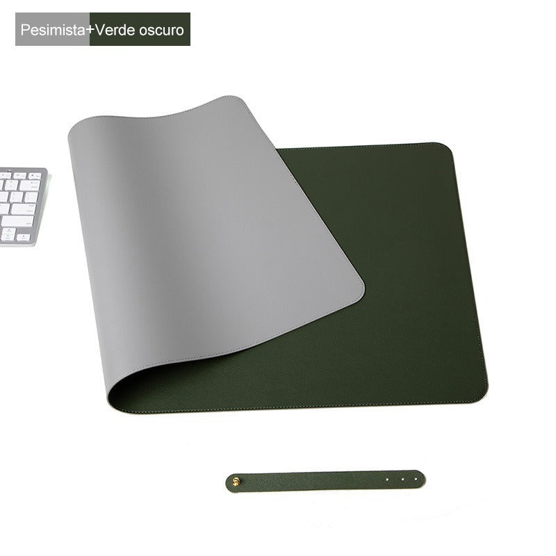 Mousepad Alfombrilla Escritorio Impermeable Ecocuero 80x40