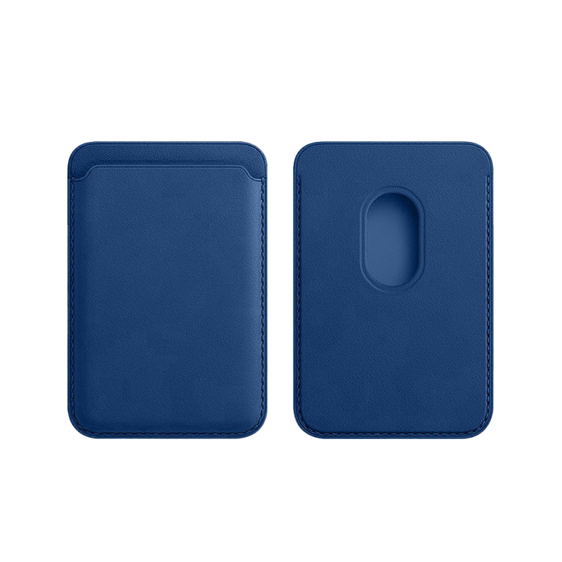 Tarjetero Magnético De Cuero Para iPhone Compatible Magsafe