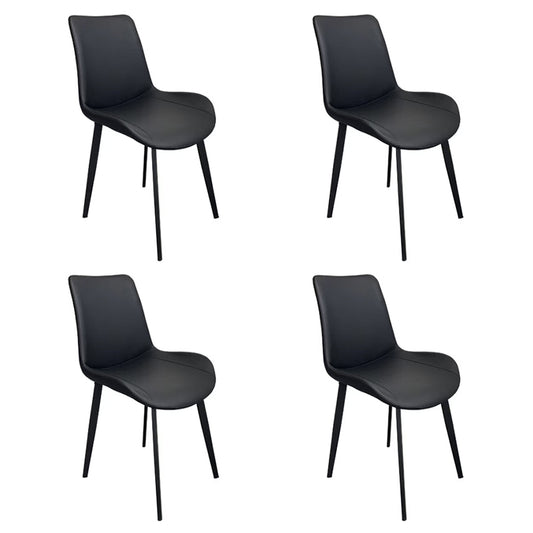 Pack 4 Sillas comedor NEGRO