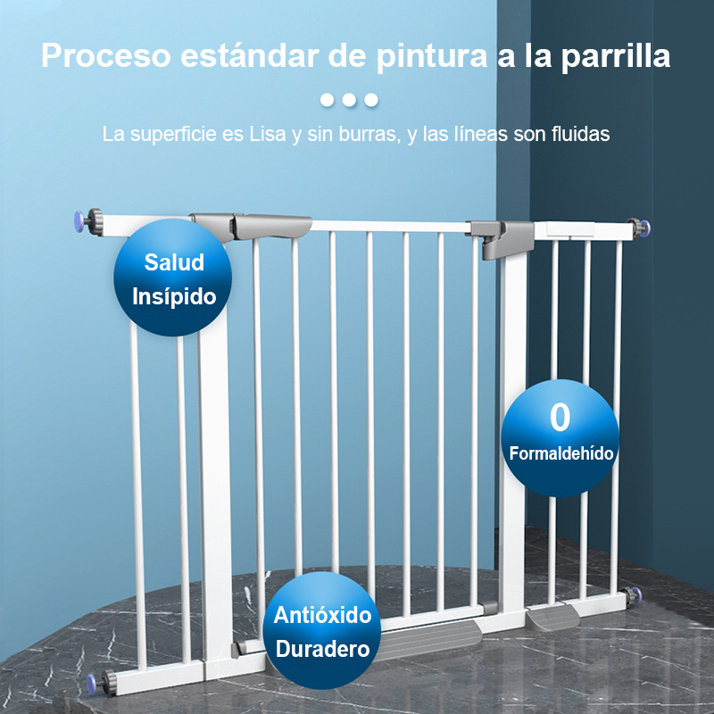 Reja Seguridad Escalera Puerta Bebe Mascota 76-83cm