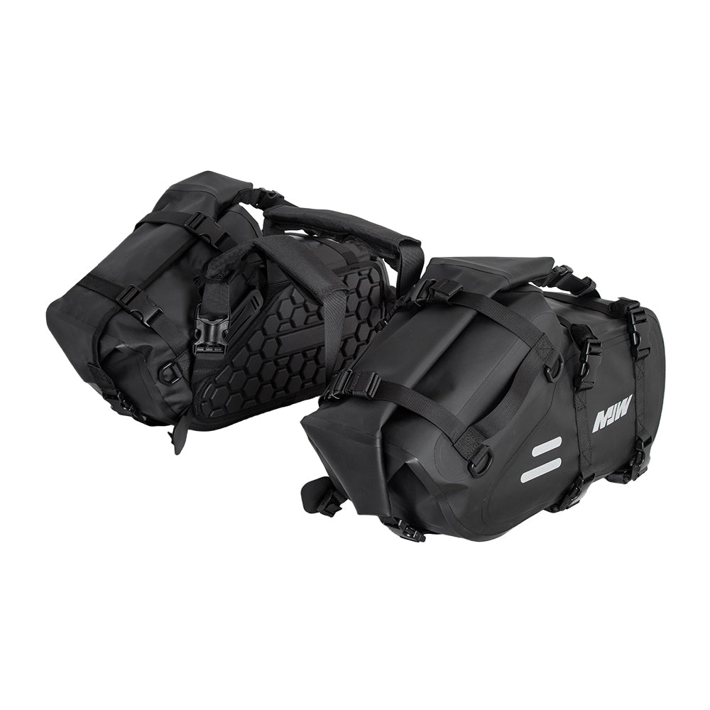 Bolso lateral para moto MJW 28 litros impermeable
