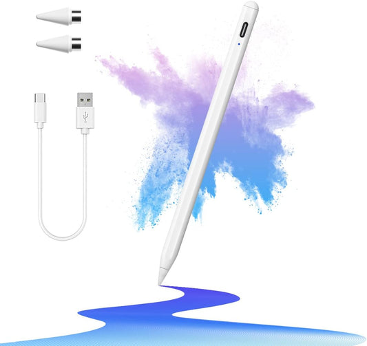 Lapiz Pencil Tactil Stylus Universal  iOS/Android Blanco