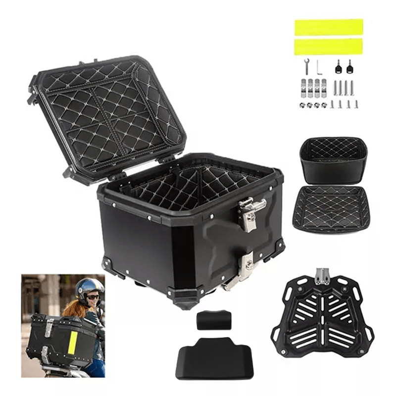 Maleta Para Moto Top Case Aleacion De Aluminio 45 L X-series