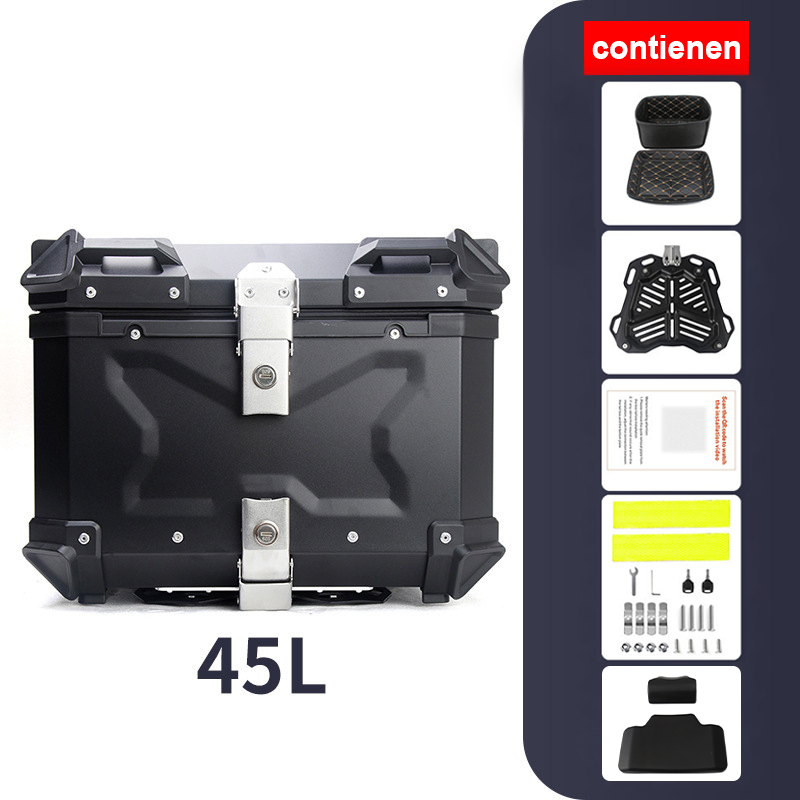 Maleta Para Moto Top Case Aleacion De Aluminio 45 L X-series