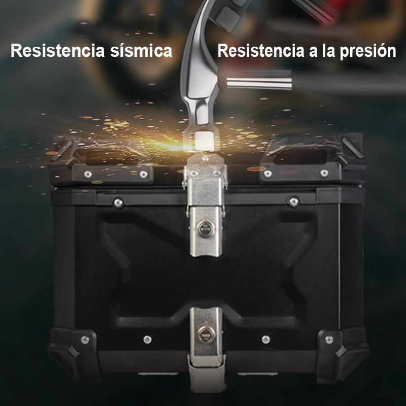 Maleta Para Moto Top Case Aleacion De Aluminio 45 L X-series