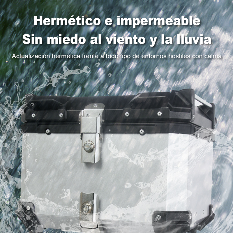Maleta Para Moto Top Case Aleacion De Aluminio 45 L X-series
