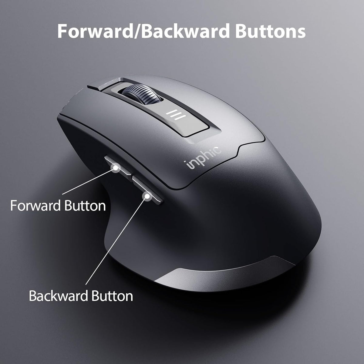 Ratón Mouse Inalámbrico Recargable Silencioso 2.4g Inphic M9