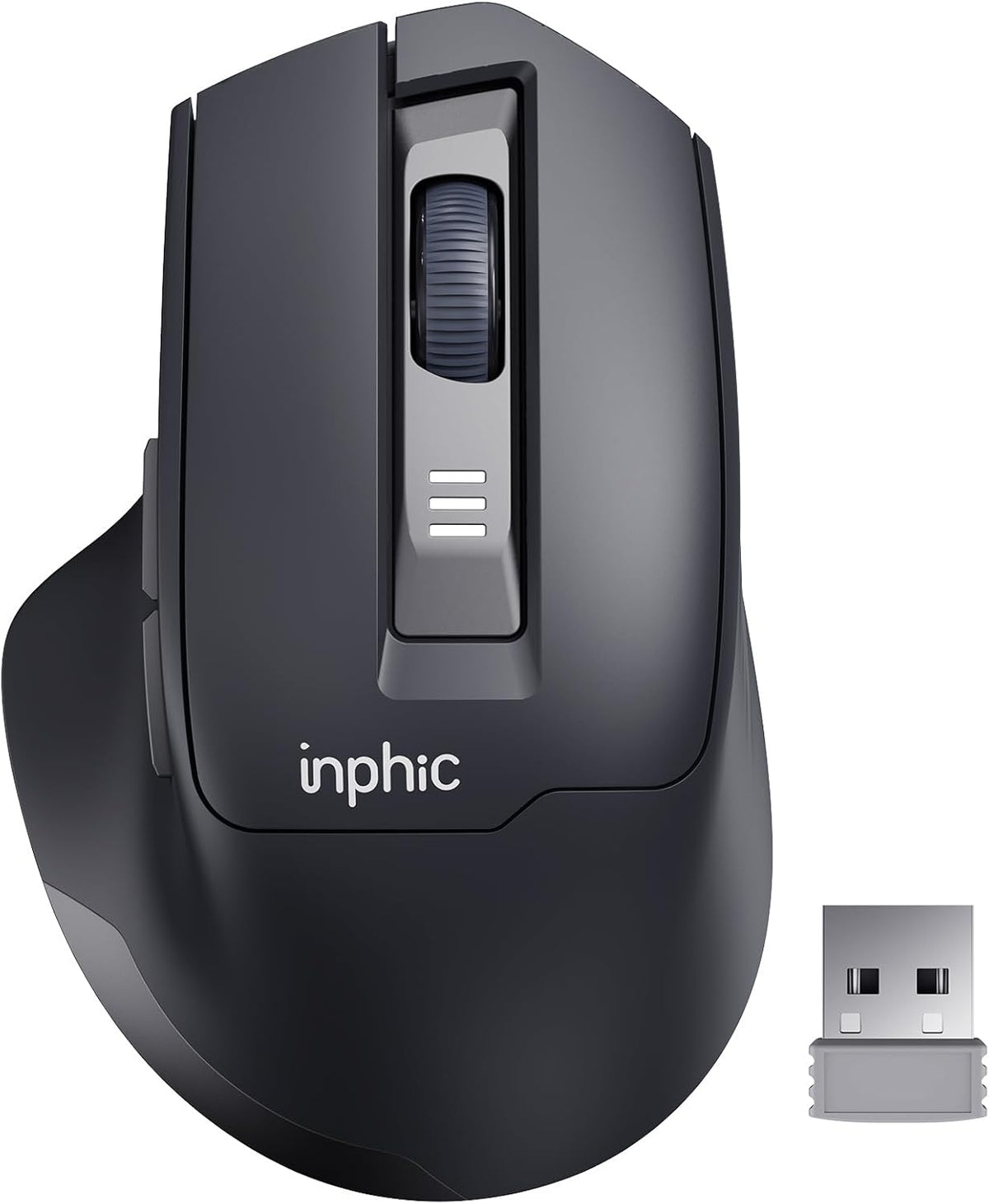 Ratón Mouse Inalámbrico Recargable Silencioso 2.4g Inphic M9