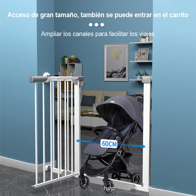 Reja Seguridad Escalera Puerta Bebe Mascota 76-83cm