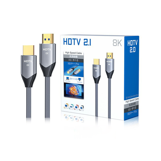 Cable Hdmi 8k / 60hz 48gbps V2.1- 3 / 5Mt
