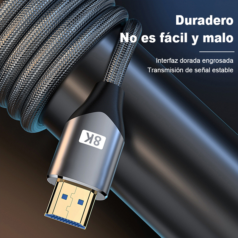Cable Hdmi 8k / 60hz 48gbps V2.1- 3 / 5Mt
