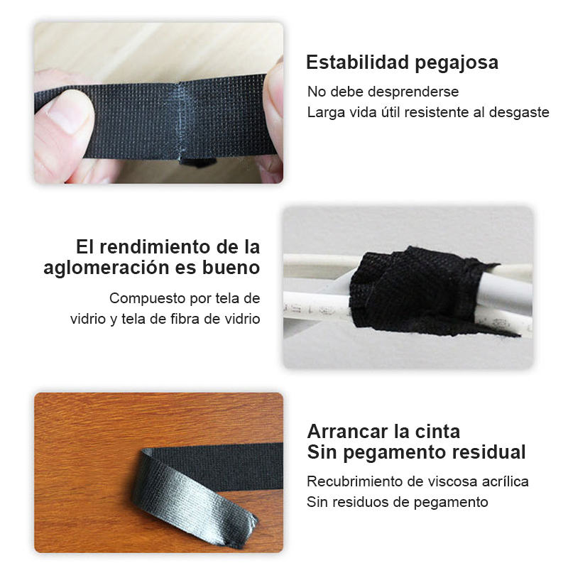 Cinta Tela Adhesiva Aislante Cableado Automotriz 19mmx25m