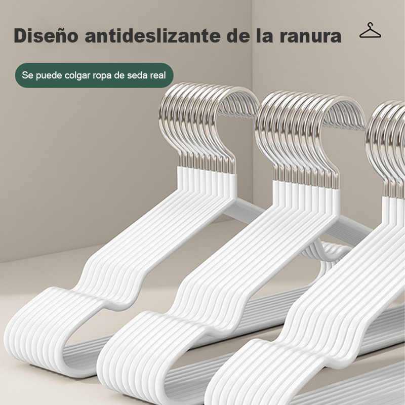30 Colgadores Para De Ropa Antideslizantes Ganchos-colores