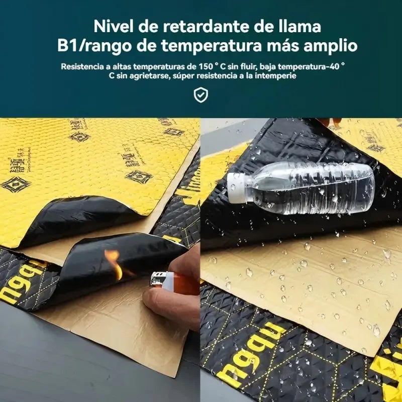 Rollo Insonorizante Automotriz Blindaje War Audio 3.2 M 50cm