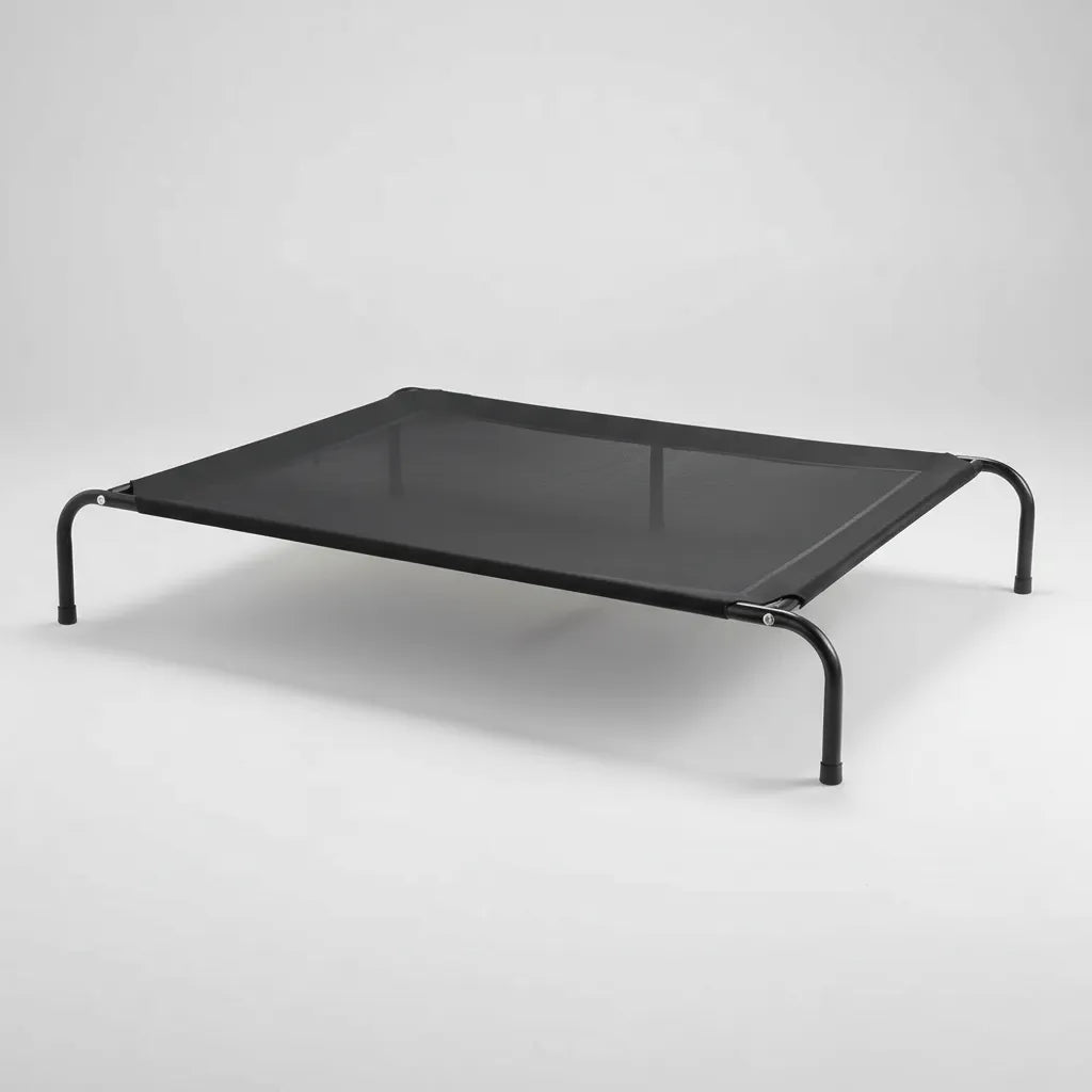Cama Elevada Altura Para Mascota Perro Gato Talla L - Negro