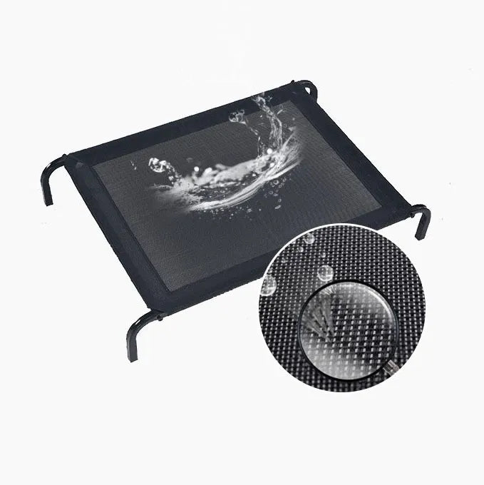 Cama Elevada Altura Para Mascota Perro Gato Talla L - Negro
