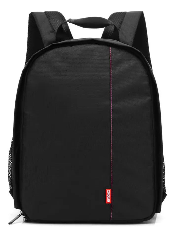Bolso Mochila Para Camara Fotografica Profesional Negro